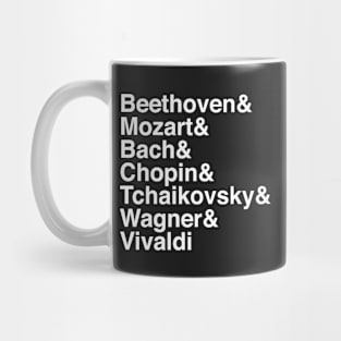 Helvetica Composers Mug